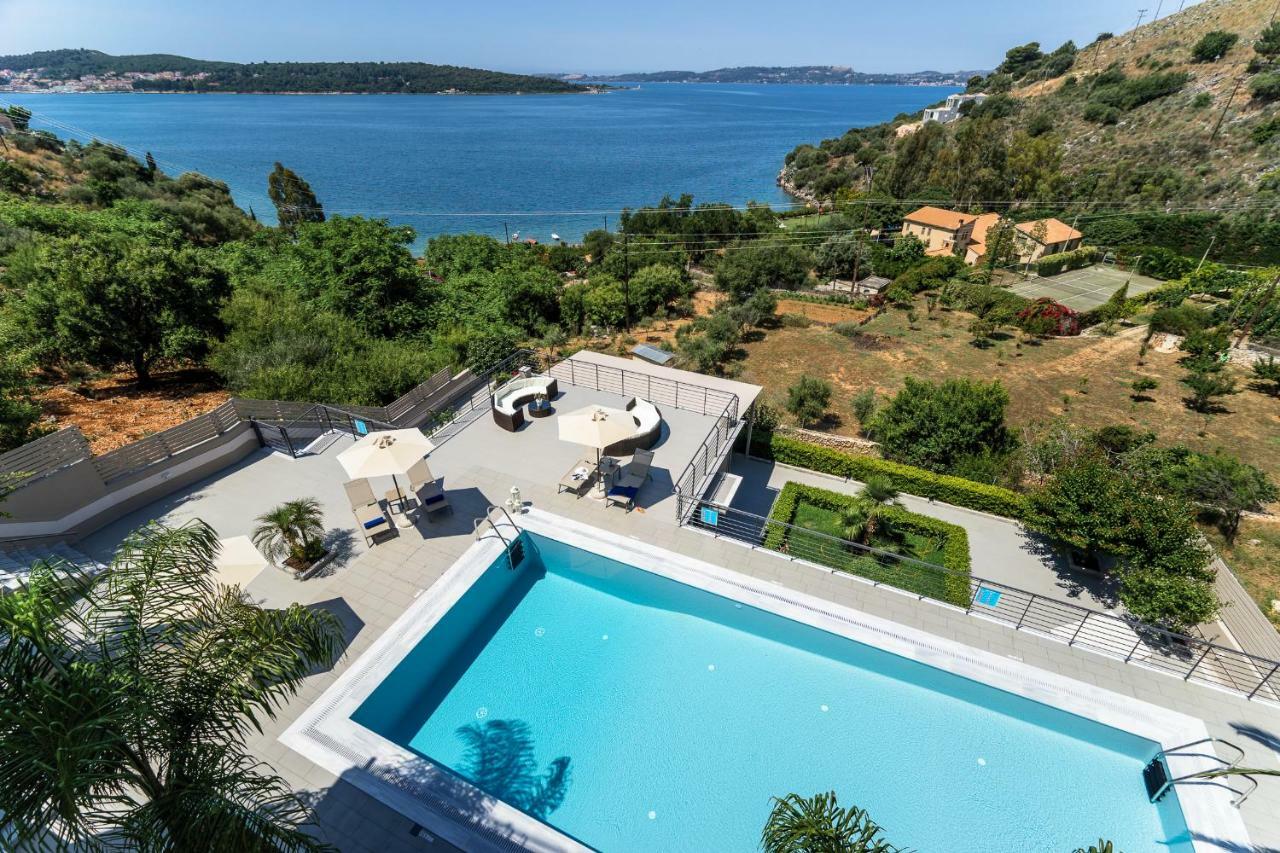 Melina Apartments Pool View Argostoli  Ngoại thất bức ảnh
