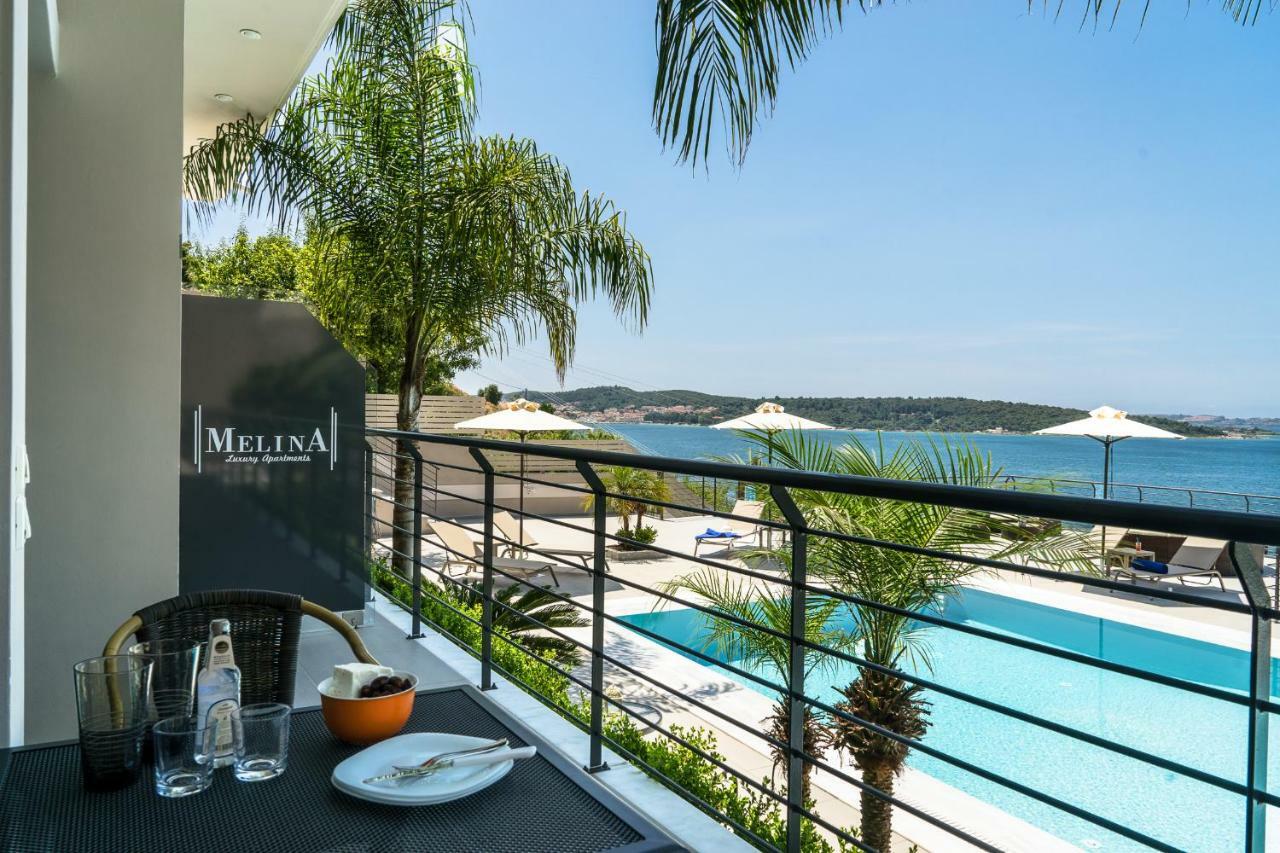 Melina Apartments Pool View Argostoli  Ngoại thất bức ảnh